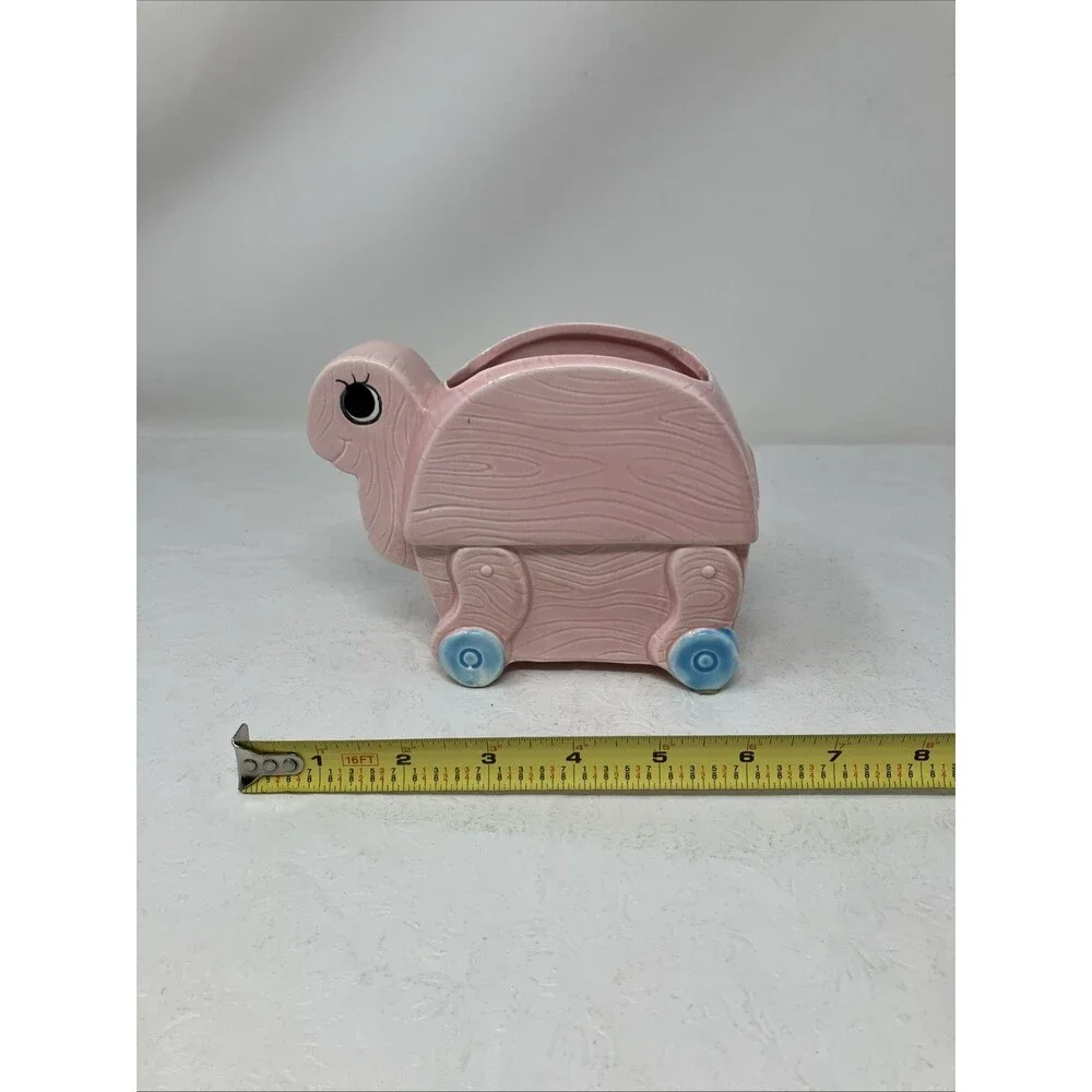 Unmarked turtle planter